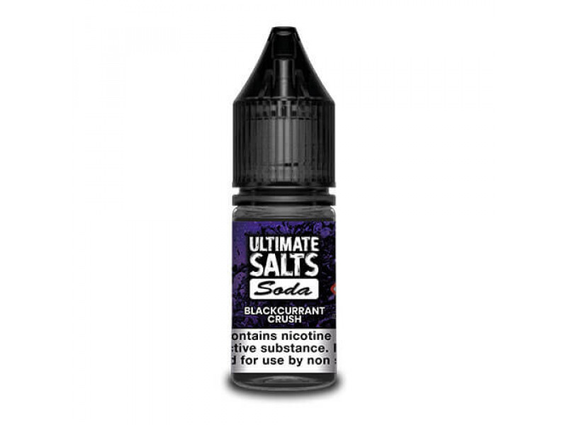 Ultimate Salts Soda 10ml Blackcurrant Crush