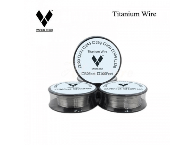Vaportech Pure Titanium Wire 30FT by Vapor Tech