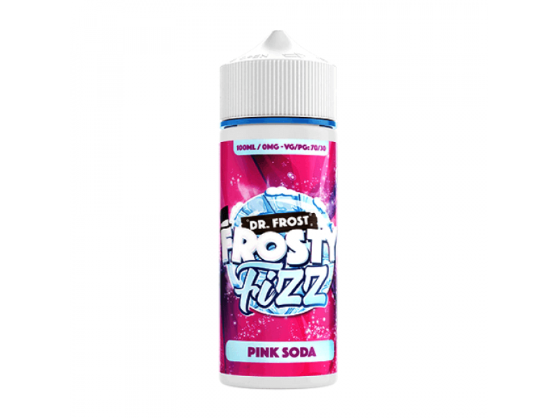 Dr Frost Frosty Fizz Pink Soda E-Liquid | 100ml Shortfill 