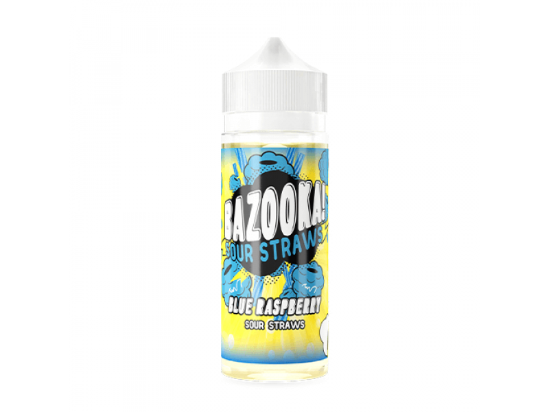 Bazooka Blue Raspberry E-Liquid 100ml Short Fil