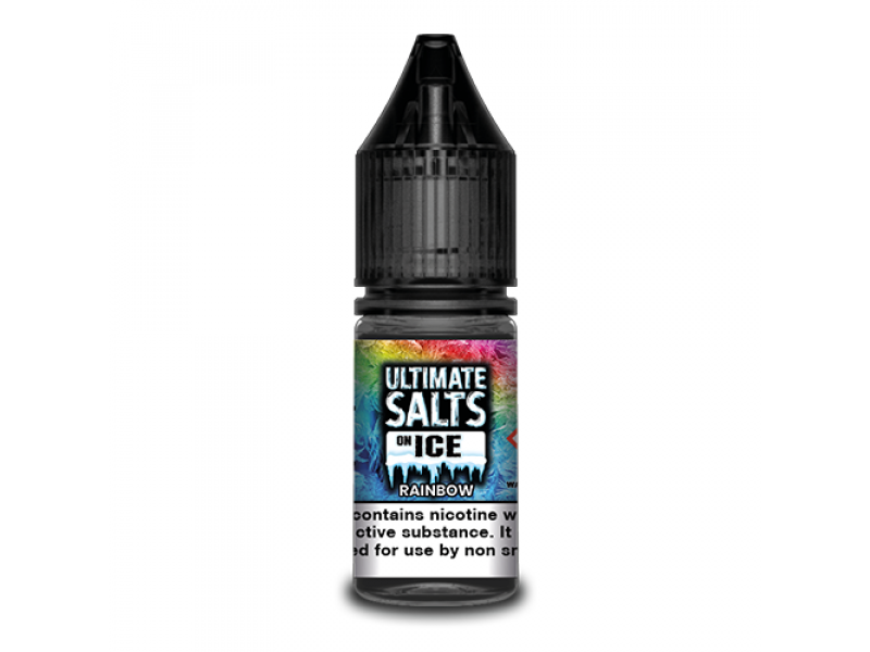 Ultimate Salts On Ice 10ML Rainbow E Liquid