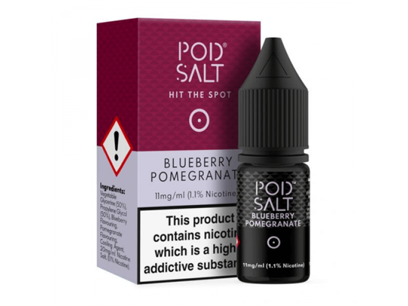 Pod Salt Blueberry Pomegranate Nicotine Salt E Liquid |10ml Bottle