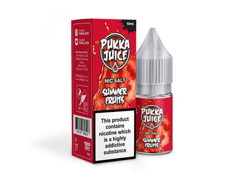 Pukka Juice Nic Salt - Summer Fruits