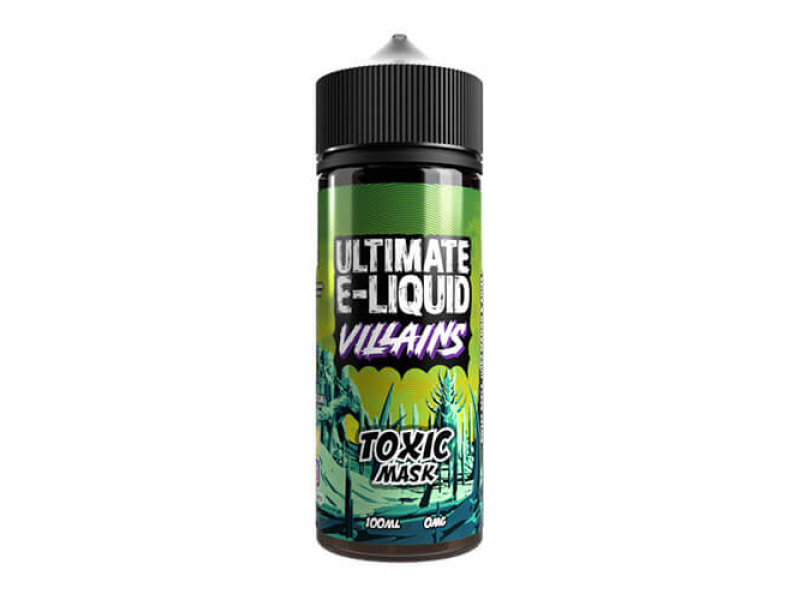 Ultimate E-liquid Villains – Toxic Mask 100ml Shortfill