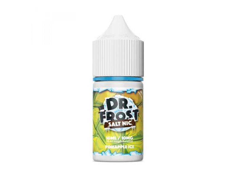 Dr Frost Salt Nic - Pineapple Ice E-Liquid - 10ML Bottle