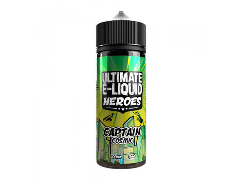 Ultimate E-liquid Heroes – Captain Cosmic 100ml Shortfill