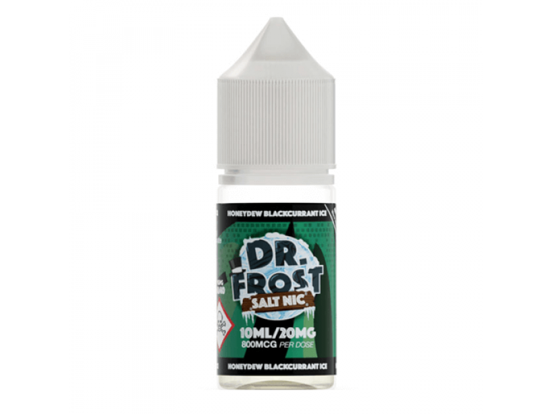 Dr Frost Salt Nic - Honeydew Blackcurrant Ice E-Liquid - 10ML Bottle