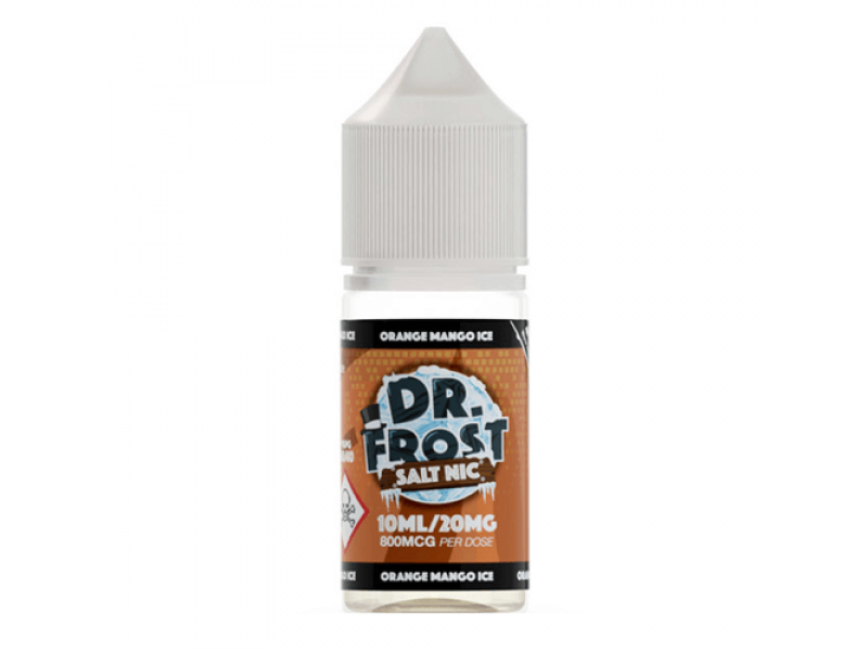 Dr Frost Salt Nic - Orange Mango Ice E-Liquid - 10ML Bottle