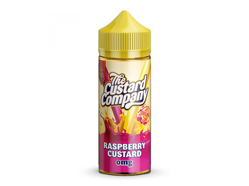 The Custard Company Raspberry Custard 100ml Shortfill E-Liquid 