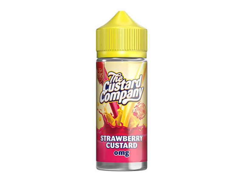 The Custard Company Strawberry Custard 100ml Shortfill E-Liquid 
