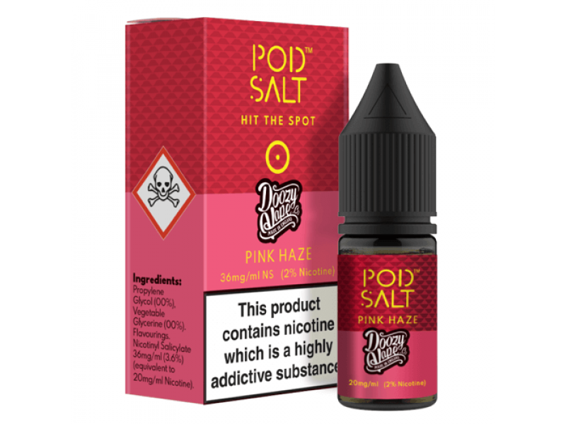 Pod Salt Pink Haze Nicotine Salt E Liquid | 10ml Bottle