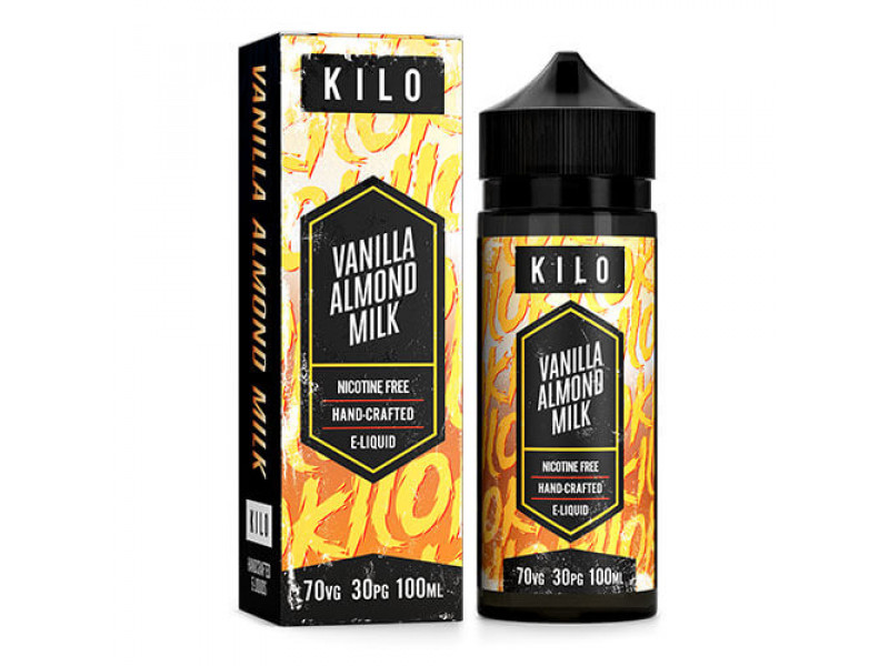 Vanilla Almond Milk by Kilo E-Liquids 100ml Short Fill