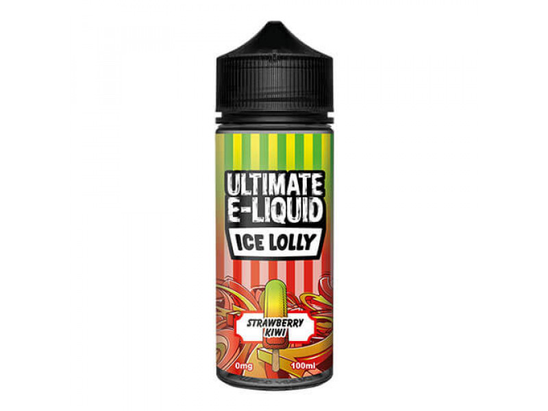 Ultimate E-Liquid Ice Lolly - Strawberry Kiwi  100ml Shortfill
