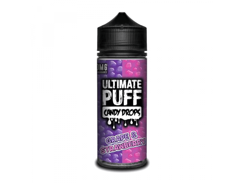 Ultimate Puff Candy Drops Grape and Strawberry 100ml Shortfill
