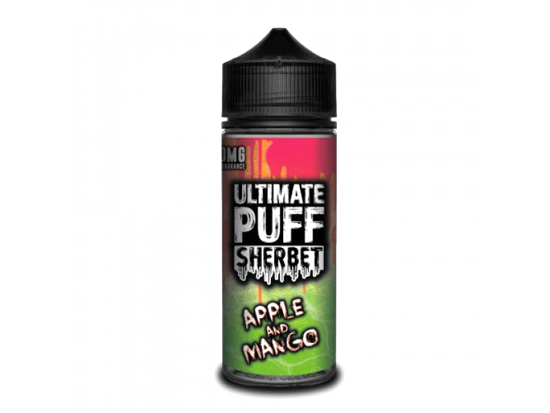 Ultimate Puff Sherbet Apple and Mango 100ml Shortfill 
