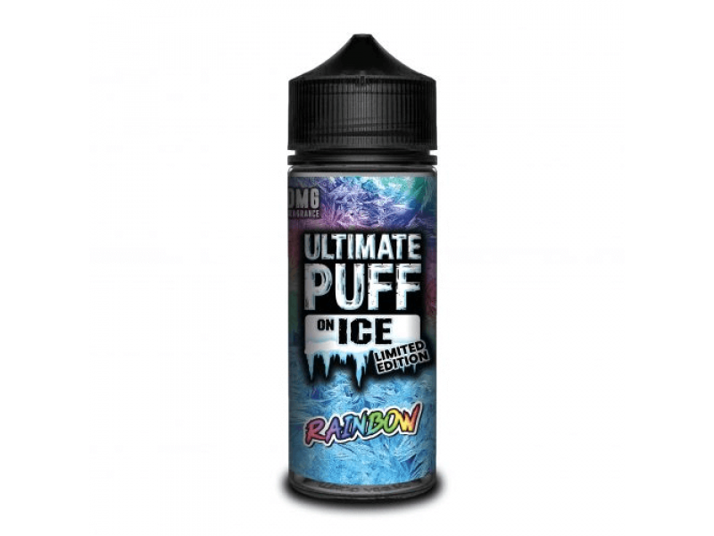 Ultimate Puff On Ice Limited Edition – Rainbow 100ml Shortfill