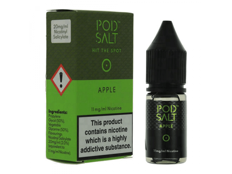 Pod Salt Apple Nicotine Salt by Pod Salt E Liquid | 10ml Bottle