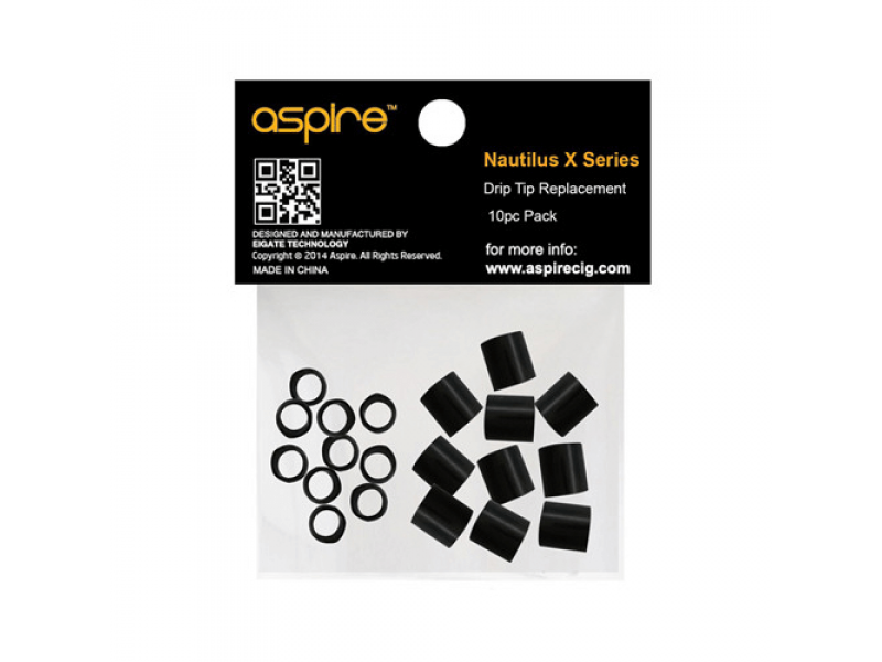 Aspire Nautilus X - PockeX Replacement Drip Tips (10 pack)