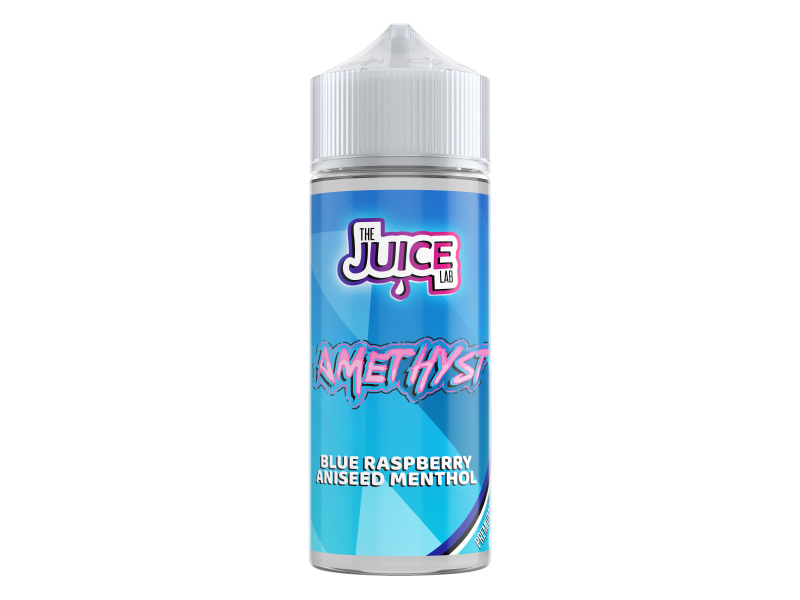The Juice Lab - Amethyst Blue Raspberry Aniseed Menthol 100ml