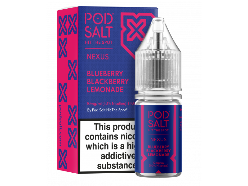 Pod Salt Nexus Blueberry Blackberry Lemonade 10ml