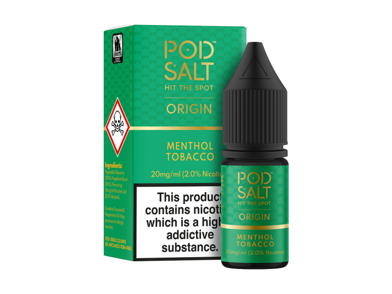 Pod Salt Origin Menthol Tobacco 10ml