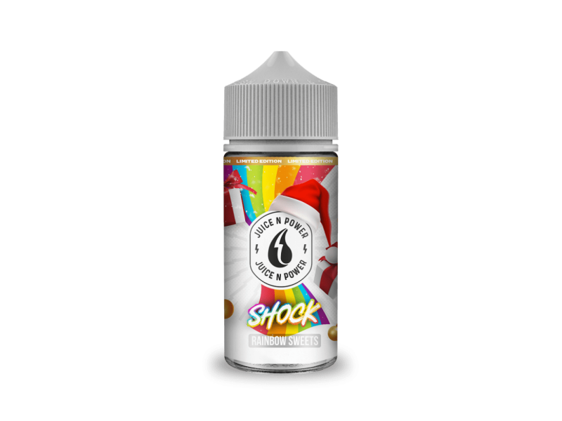 Juice N Power Shock Rainbow Sweets 100ml E-Liquid