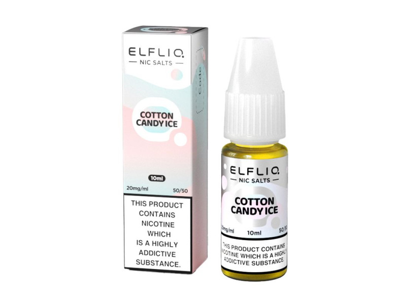 ELFLIQ Cotton Candy Ice NIC Salt 10ml